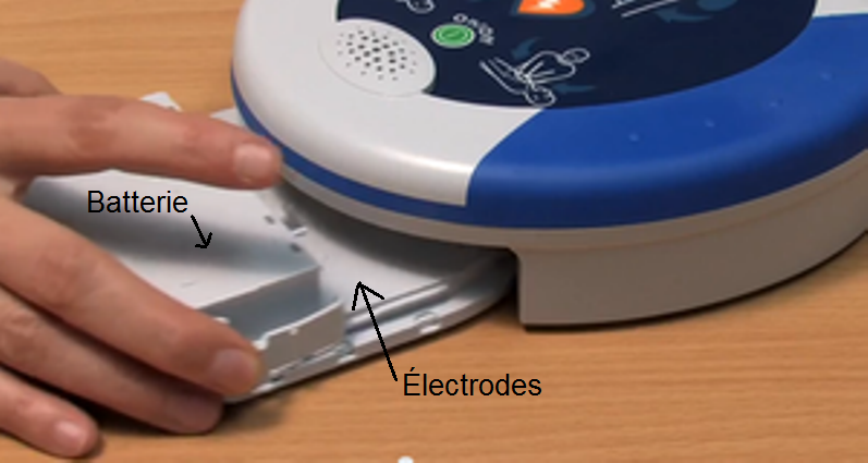 Pad-Pak électrodes batterie défibrillateur Samaritan PAD